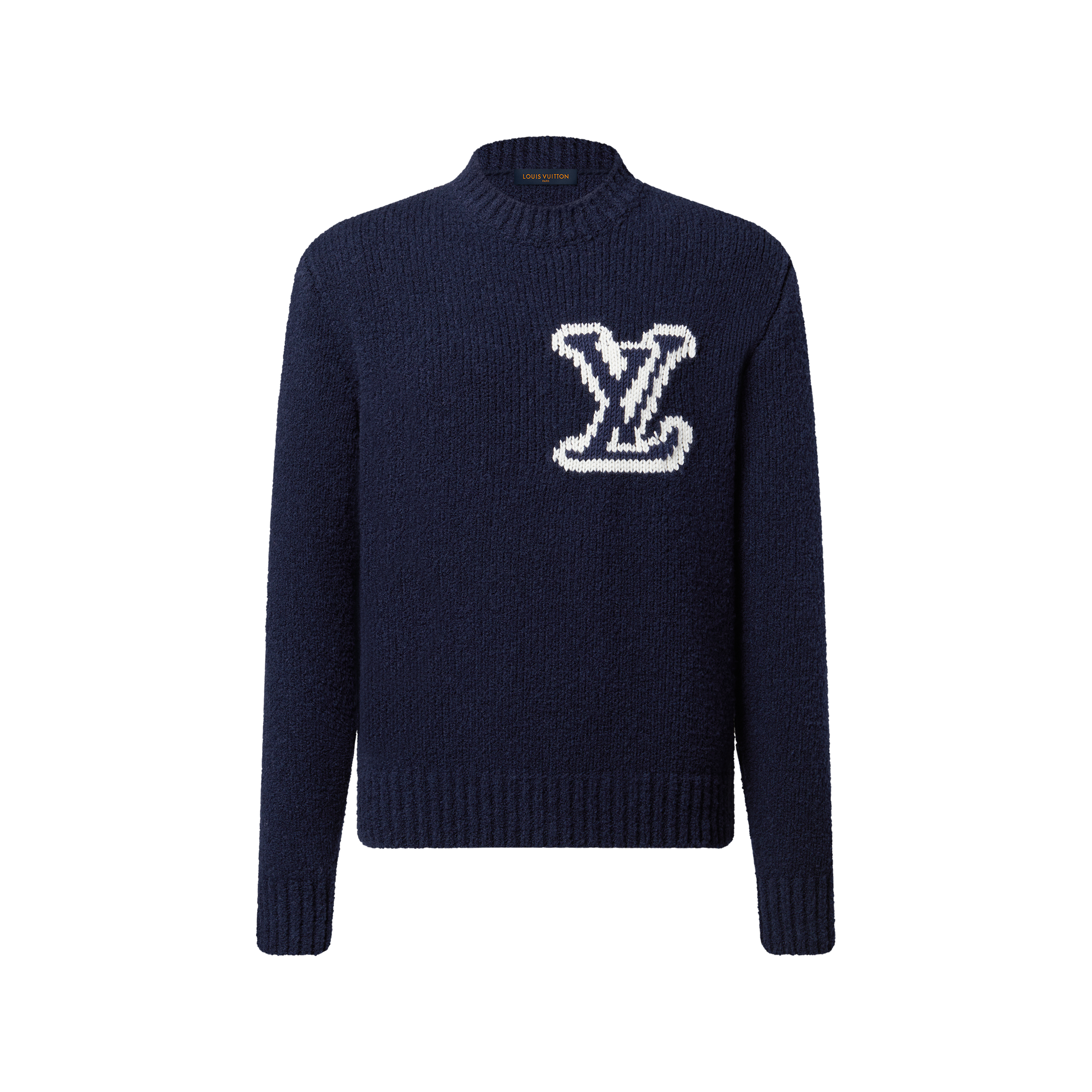 LV Intarsia Crewneck - Ready-to-Wear 1AJUIE | LOUIS VUITTON